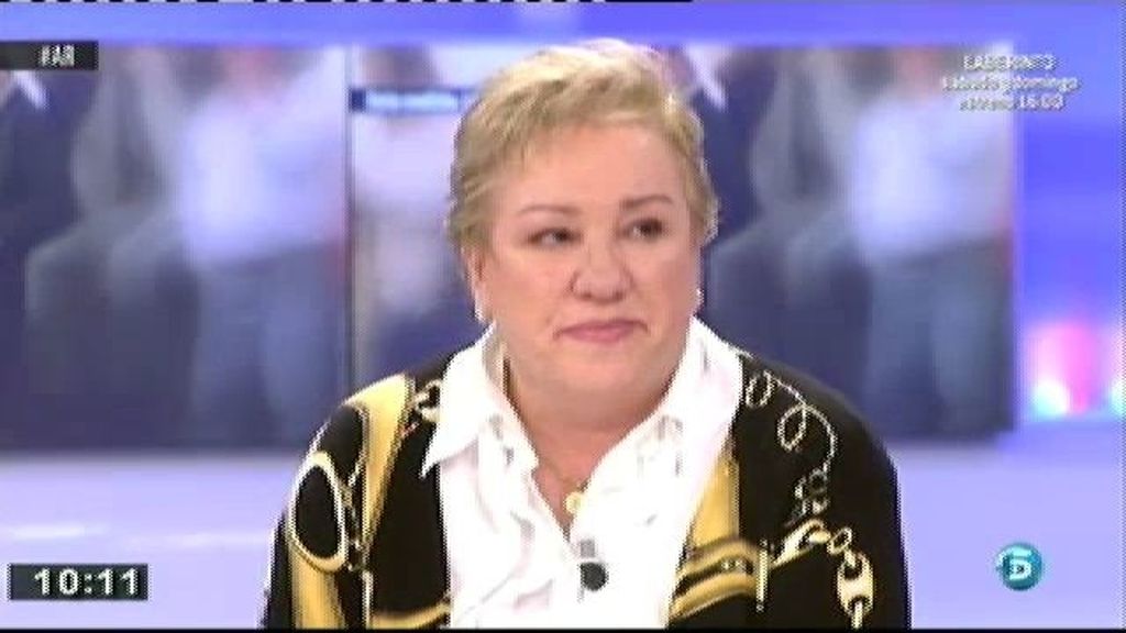 María: "Por lo que se ve hasta en el café le echaban las gotas"