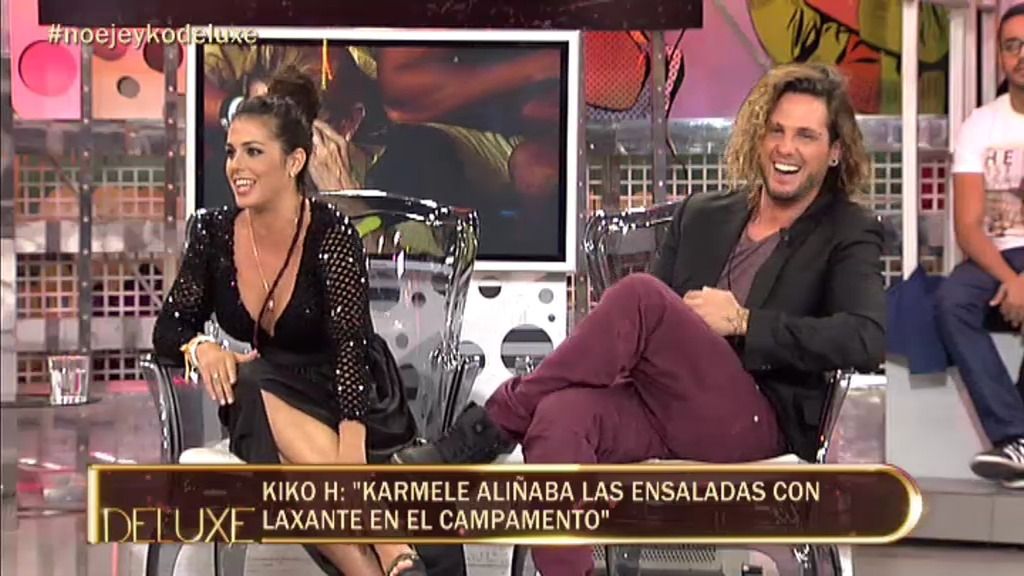 Kiko H.: "Karmele aliñaba las ensaladas con laxante en el Campamento"