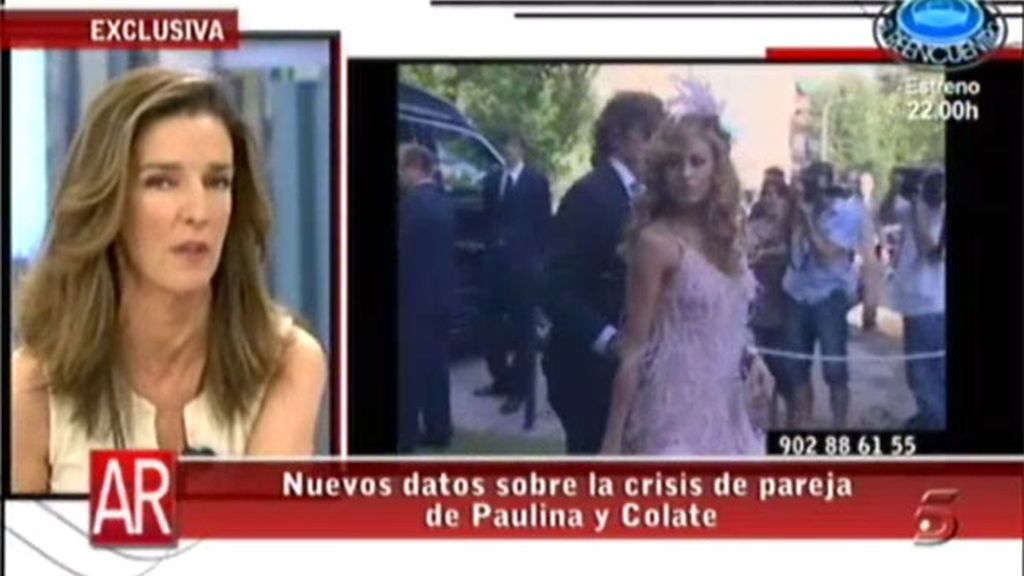 Paulina Rubio y Colate, en crisis