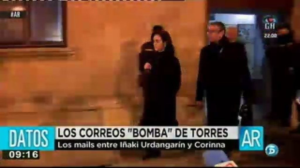 Torres intenta probar con 197 mails que el Rey estaba al tanto de los negocios de su yerno