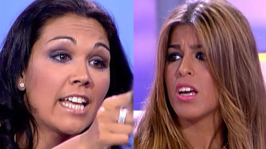 María, a Oriana: “De chulita poco” María, a Oriana: “De chulita poco”