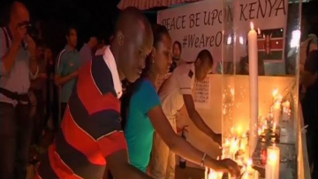 Emotiva vigilia en Nairobi por las víctimas del ataque en el centro comercial Westgate