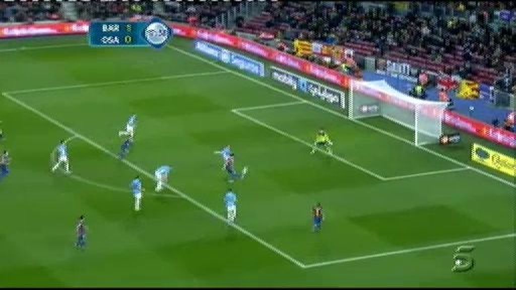 Barcelona 2 - Osasuna 0: Fabregas