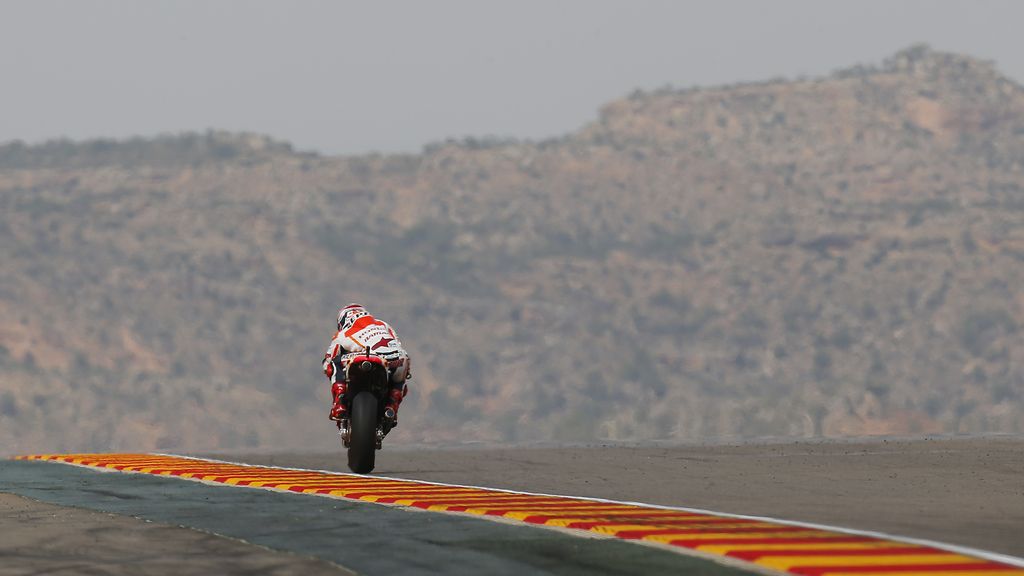 Así consiguió Marc Márquez la pole de Aragón