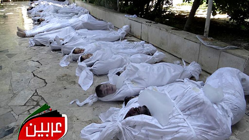 La oposición siria denuncia 1.300 muertos en un ataque químico en Damasco