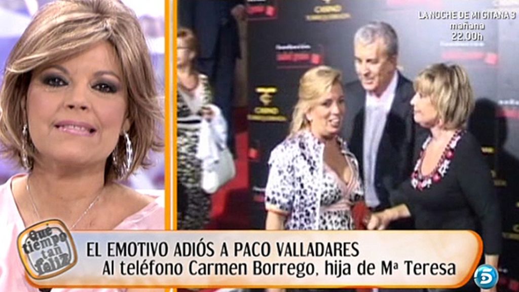 Carmen Borrego quiere estar junto a su madre y su hermana