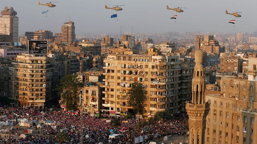 Los seguidores de Morsi protestan contra el golpe de estado