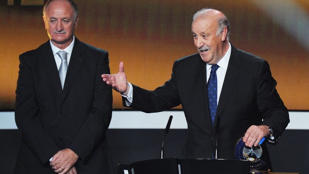 Vicente del Bosque, mejor entrenador del año