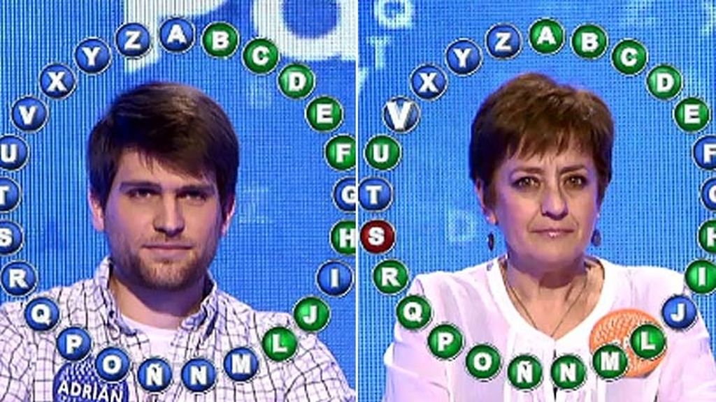 Paz y Adrián, empate a fallos y aciertos