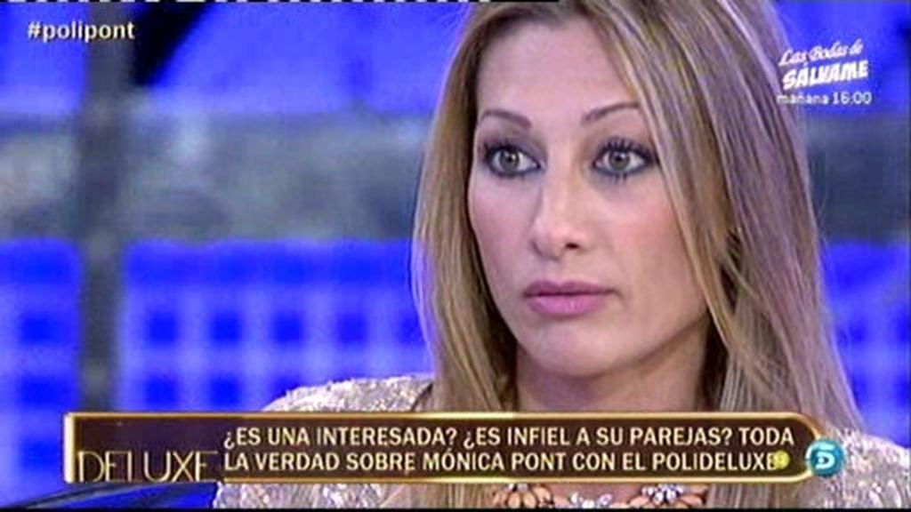 Mónica Pont reconoce que fue infiel al padre de su hijo