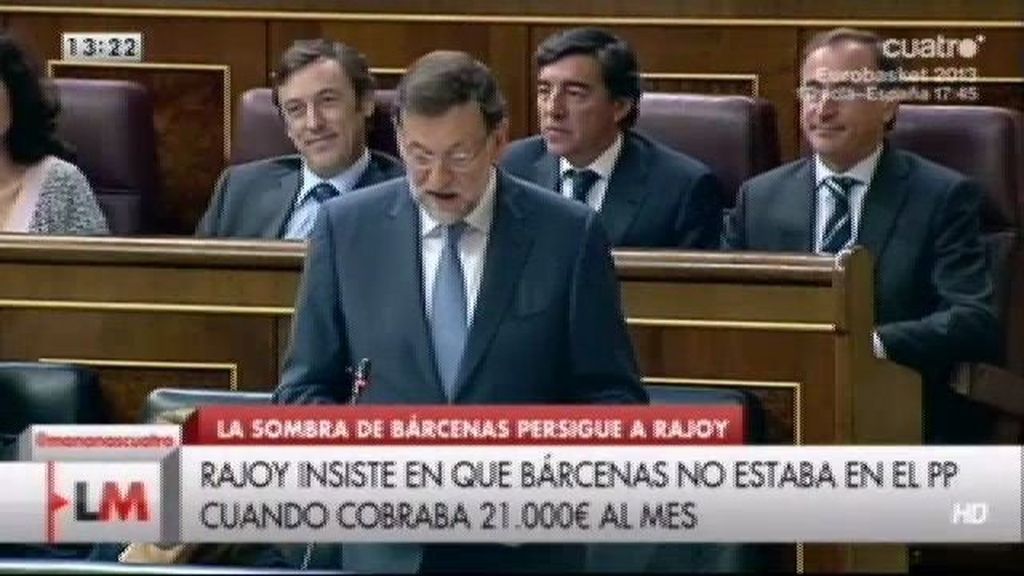 Rajoy se remite a su versión del 1 de agosto en el caso Bárcenas