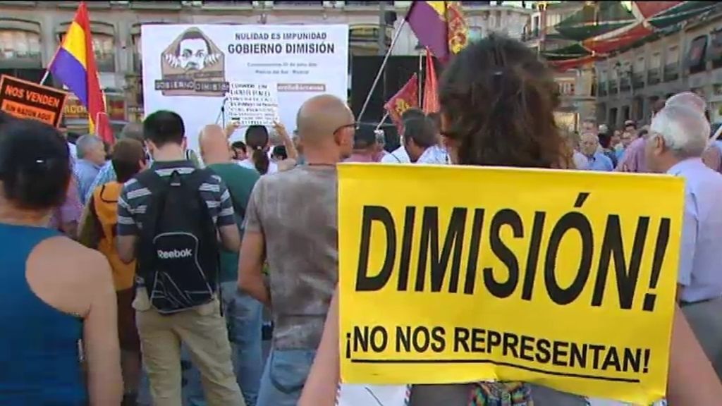 Manifestación en Madrid por el caso Bárcenas
