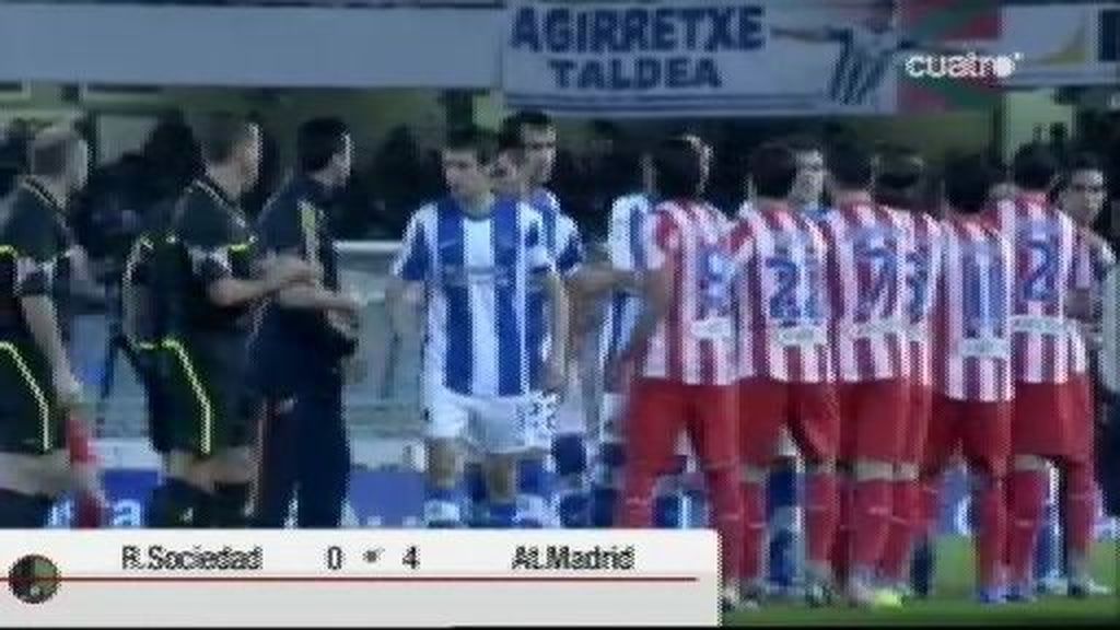 Real Sociedad 0 At. Madrid 4