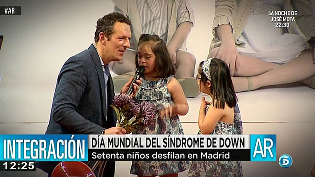 Setenta niños desfilan en Madrid por el Día Mundial del Síndrome de Down