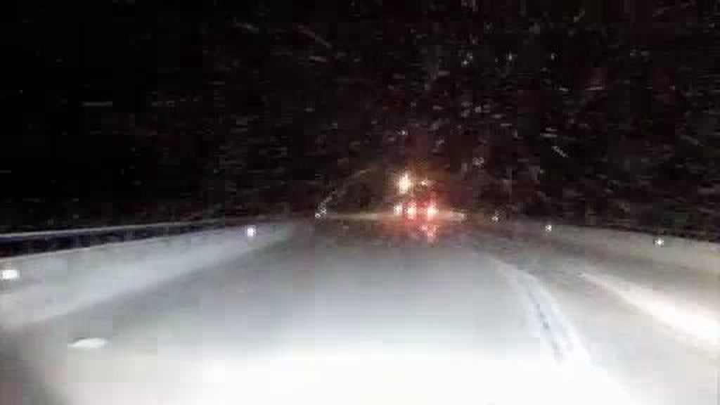 Las carreteras de Lugo, afectadas por las fuertes nevadas