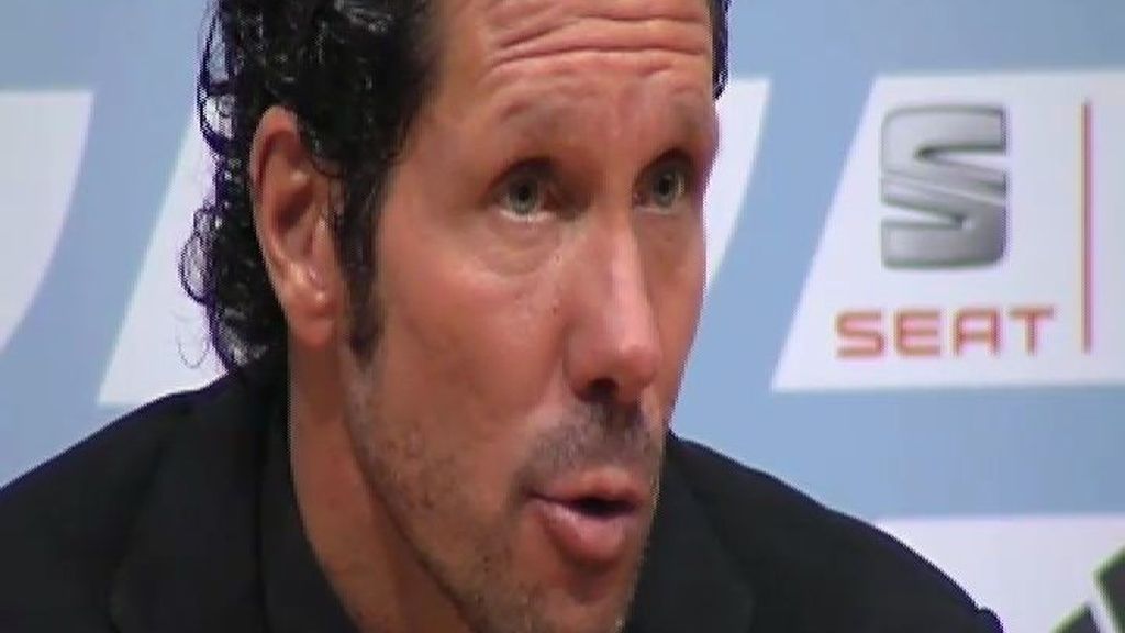 Simeone: "Me siento muy orgulloso de los jugadores"
