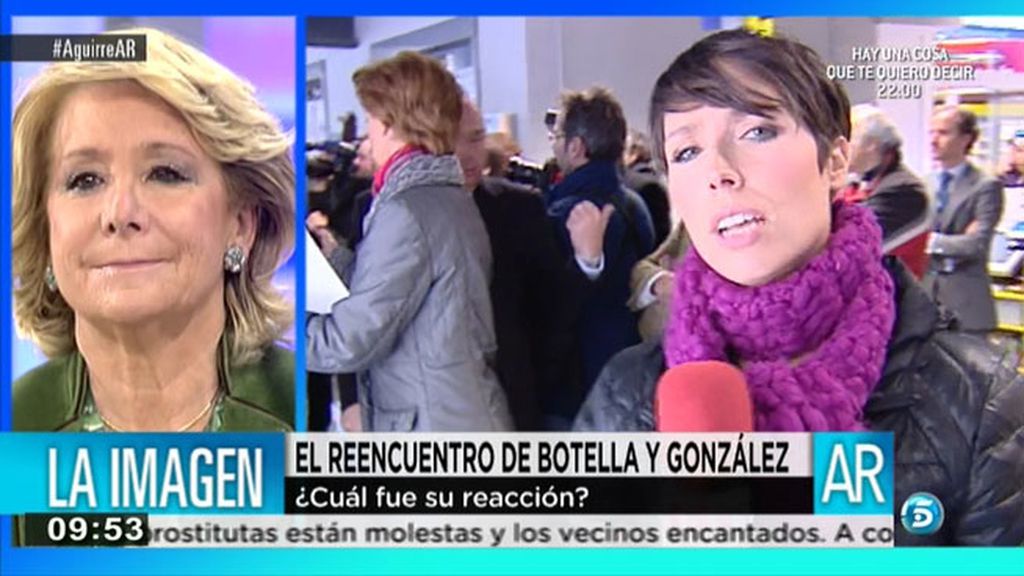 Ana Botella e Ignacio González coinciden en una inauguración Ana Botella e Ignacio González coinciden en una inauguración
