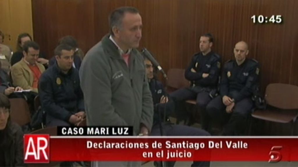 Santiago del Valle en el juicio