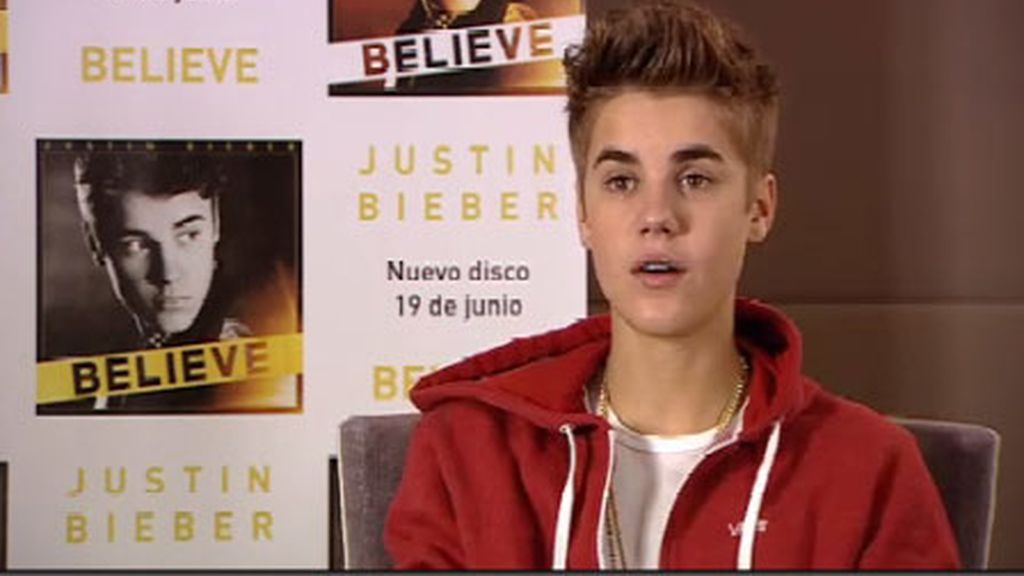 Justin Bieber presenta nuevo disco en España