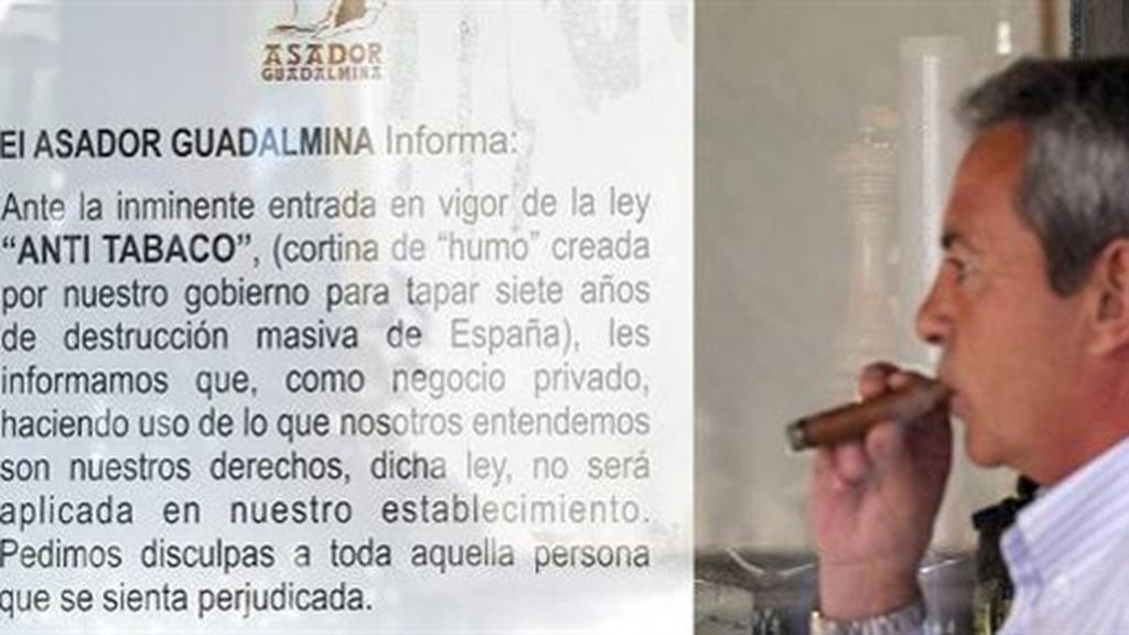 "Media España" quiere fumar