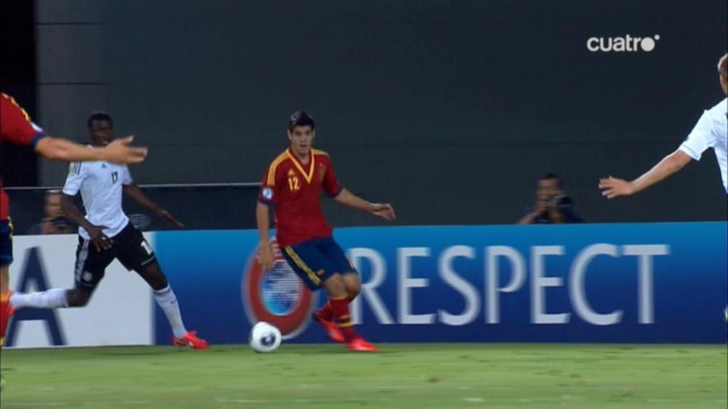 El gol de Morata da la victoria a España