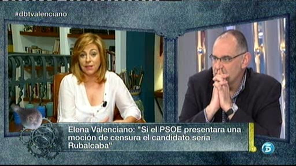 Elena Valenciano: "La moción de censura sigue viva"