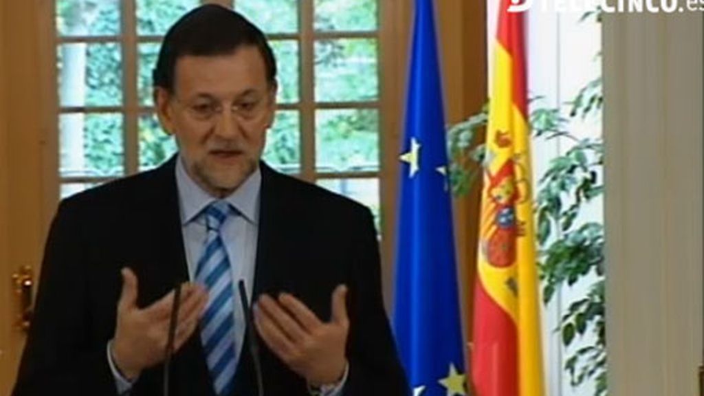 Rueda de prensa íntegra de Mariano Rajoy