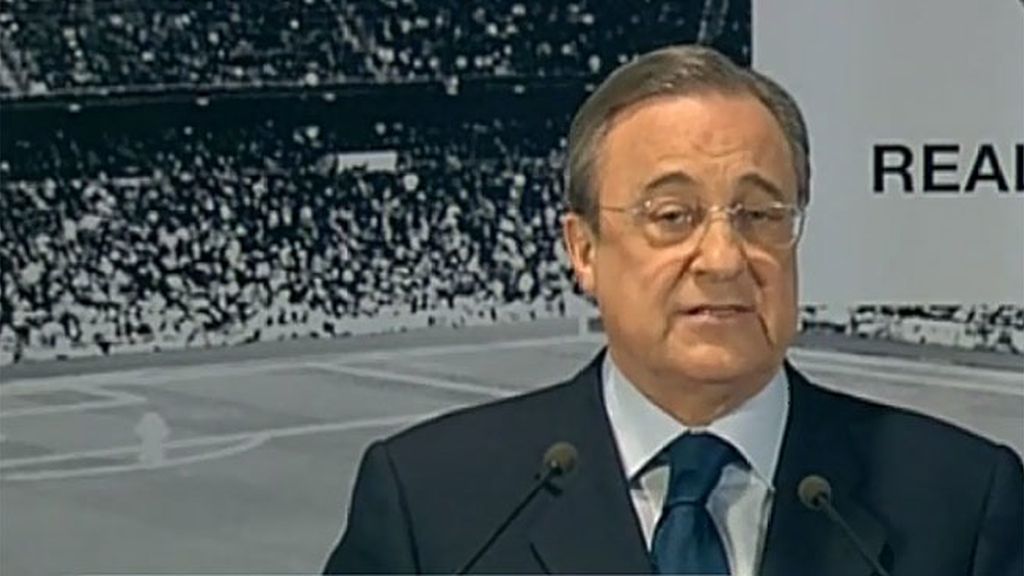 Florentino Pérez: "Es rotundamente falso que se plantease ningún tipo de ulitmátum respecto al entrenador"
