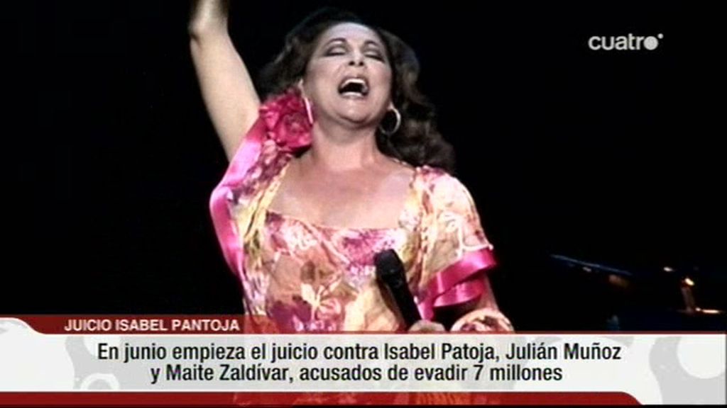 Isabel Pantoja se sentará en el banquillo Isabel Pantoja se sentará en el banquillo