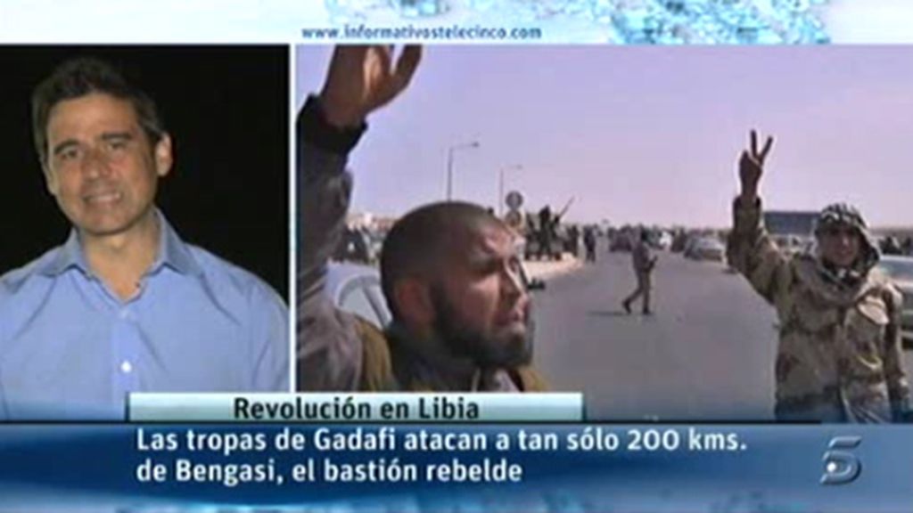 Javier Zabalza, testigo en Libia