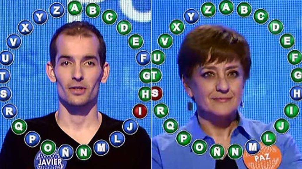 Paz continúa siendo la más rápida de 'Pasapalabra'