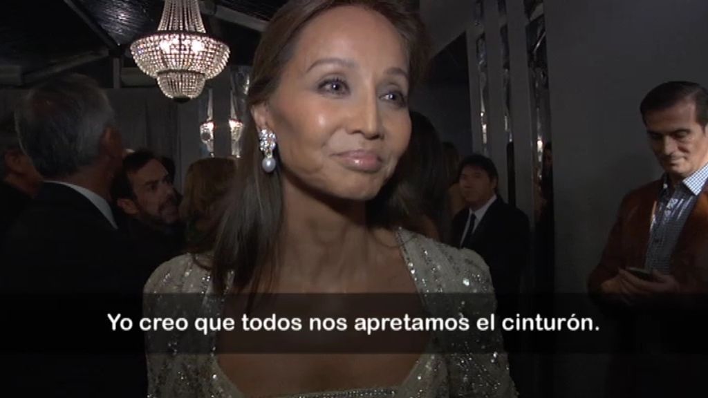 Isabel Preysler: “Estamos todos pasándolo mal”