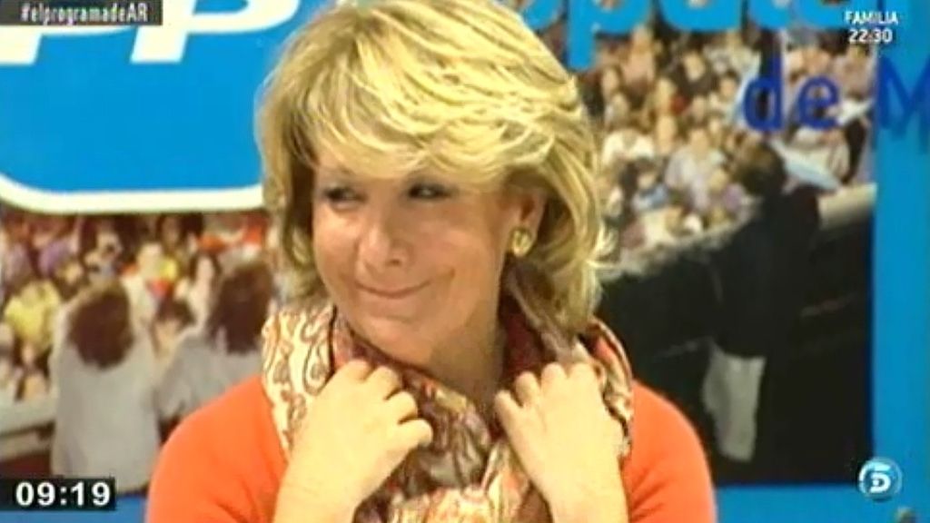Esperanza Aguirre fichada por una empresa privada 'cazatalentos'