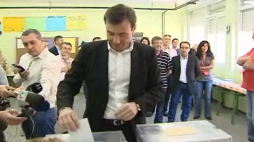 Tomás Gómez, en Parla