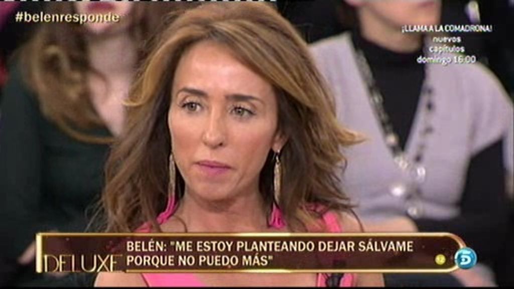 Belén Esteban, a María Patiño: "Me has traicionado y me has defraudado"