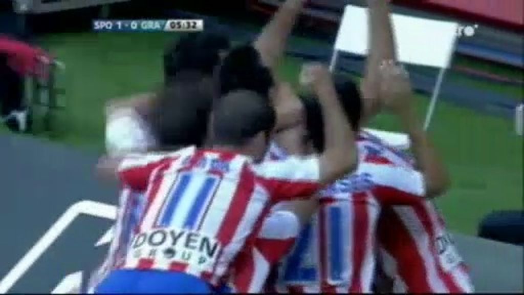 Sporting 2 Granada 0