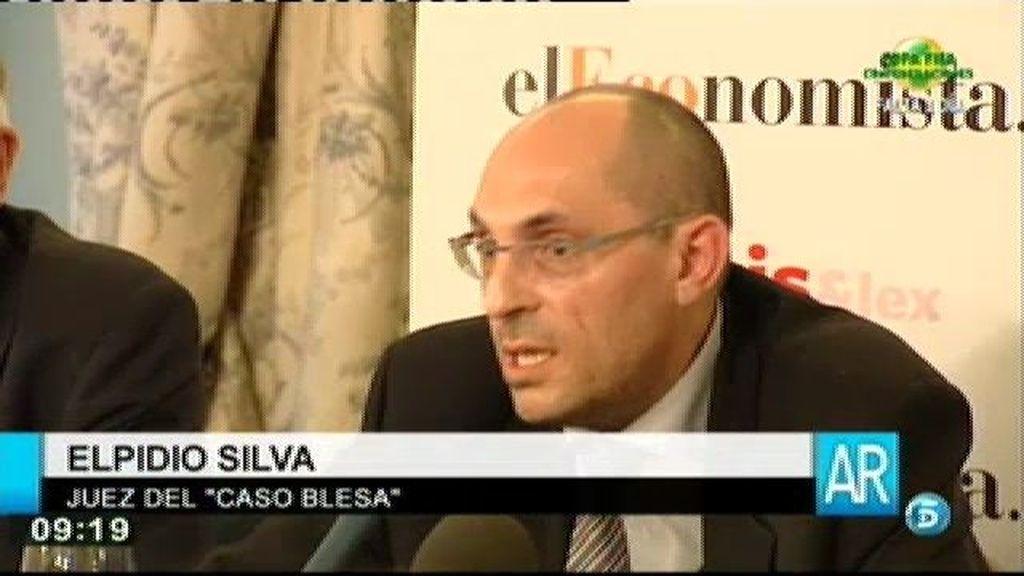 Elpidio Silva, juez del caso Blesa, asegura que está sometido a presiones