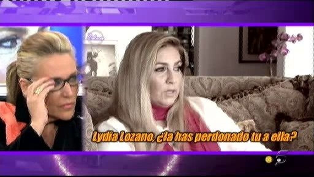 Romina habla sobre Lydia Lozano