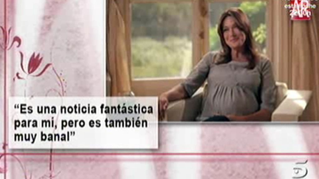 Bruni, entrevistada por la BBC