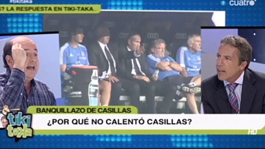 C. Soria a J. Rodríguez: "¿Tienes la poca vergüenza de sacar la foto de Mourinho?