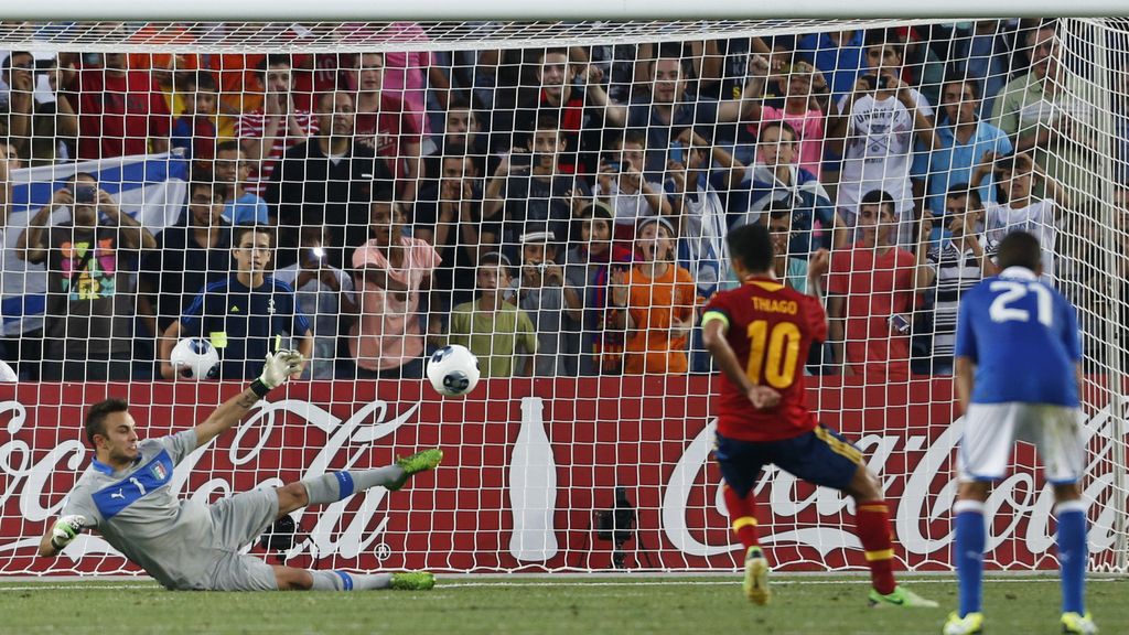Gol: Italia 1-3 España (Min.38)