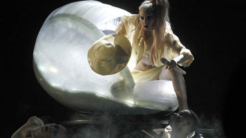 Lady Gaga, en un huevo