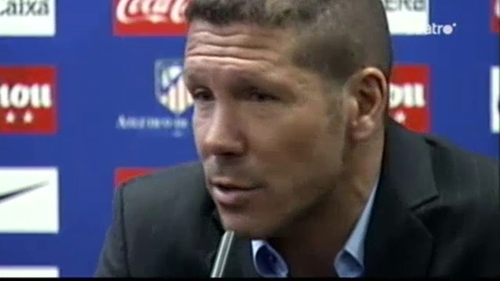 Simeone debuta en el Calderón