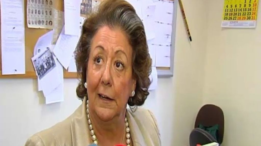 Rita Barberá, tranquila ante su posible imputación en el caso Noos