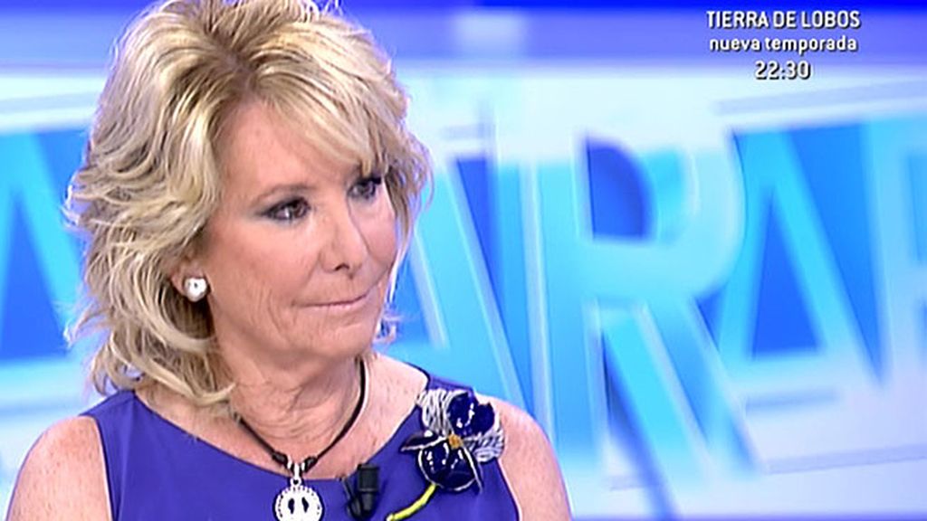 La entrevista íntegra a Esperanza Aguirre en 'El programa de Ana Rosa'