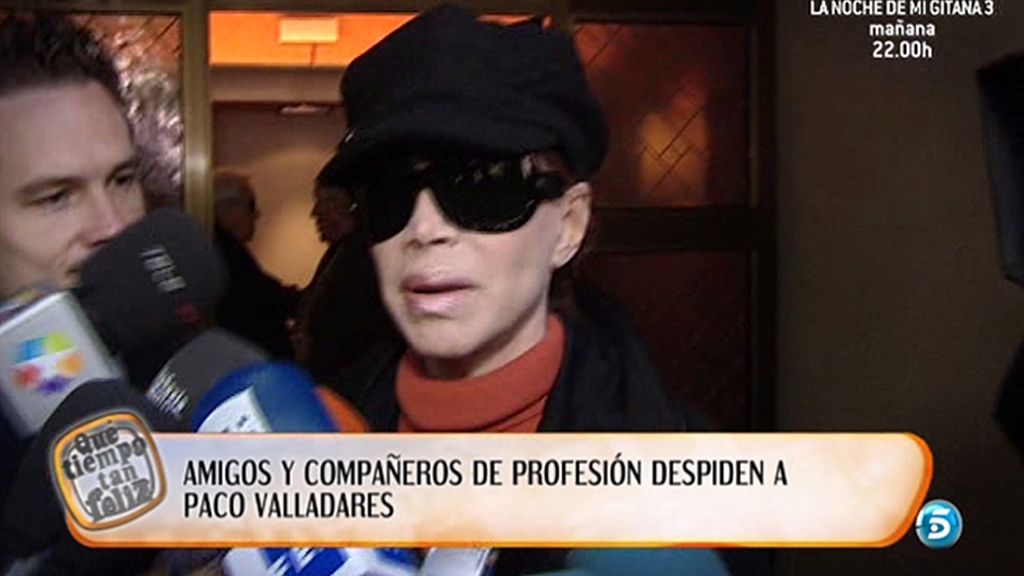 Paloma San Basilio rindió su propio homenaje a Paco en el teatro