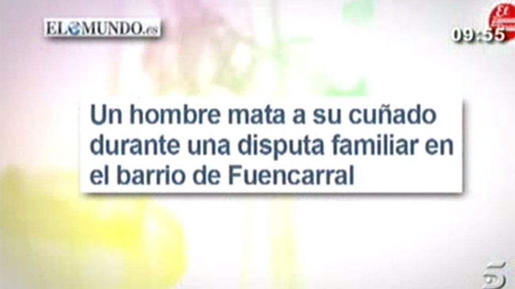 Asesina a su cuñado