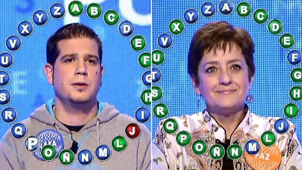 Paz, a cuatro palabras de completar el rosco