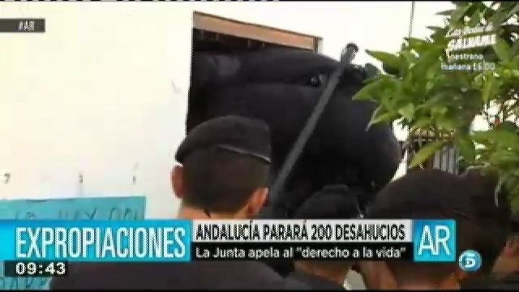 Andalucía parará 200 deshucios