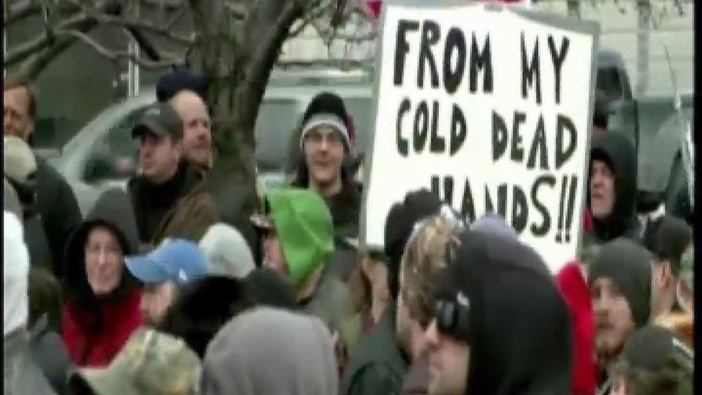Miles de personas en EEUU se manifiestan contra el control de armas